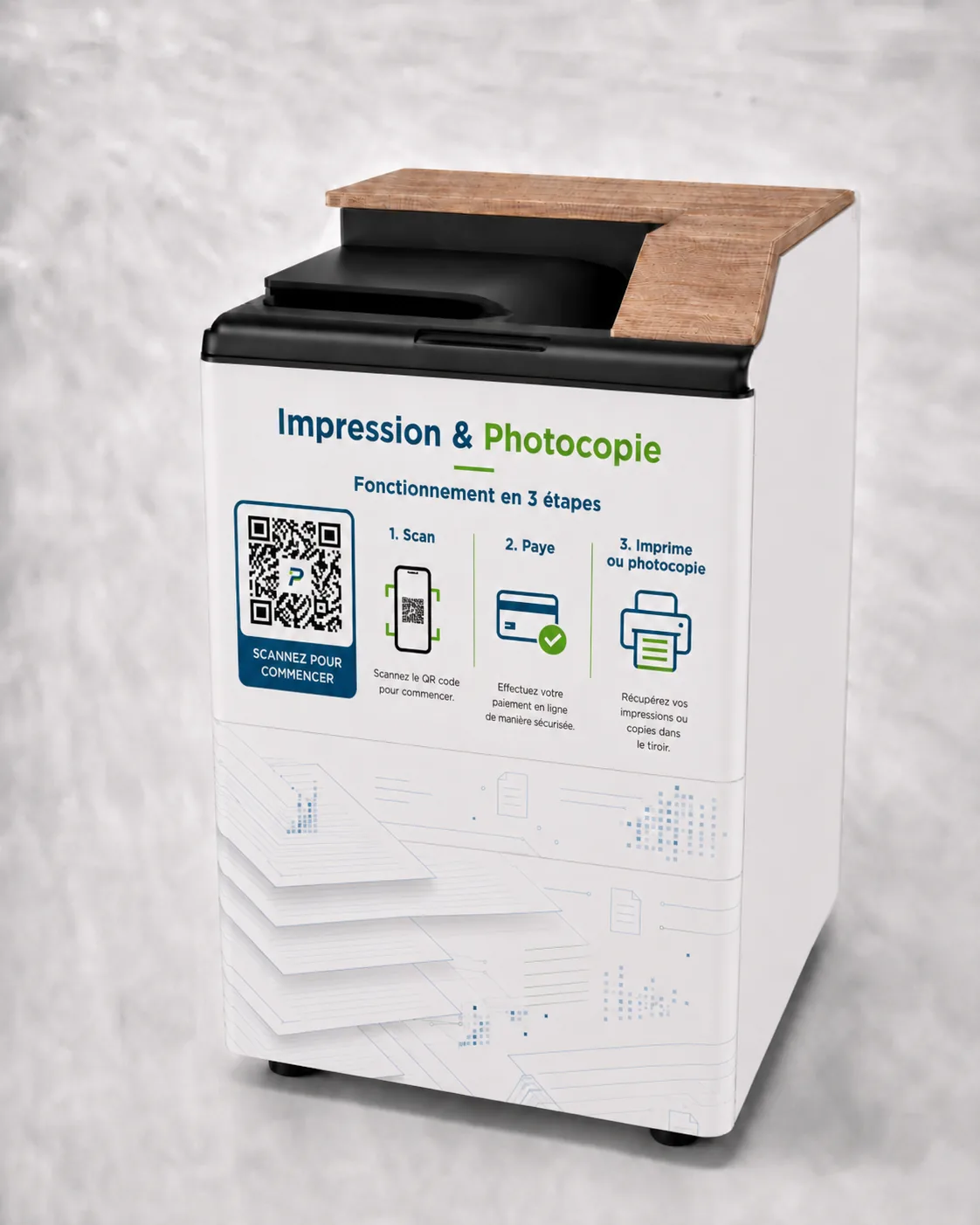 Illustration Print Station